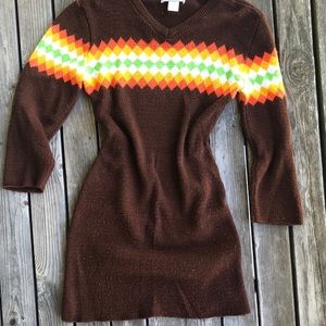 Vintage sweater dress